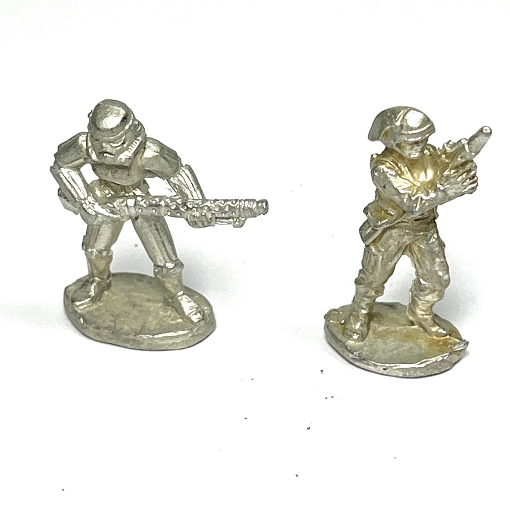 Vintage 1987 Star Wars West End Game Metal Miniatures Stormtrooper Rebel Trooper